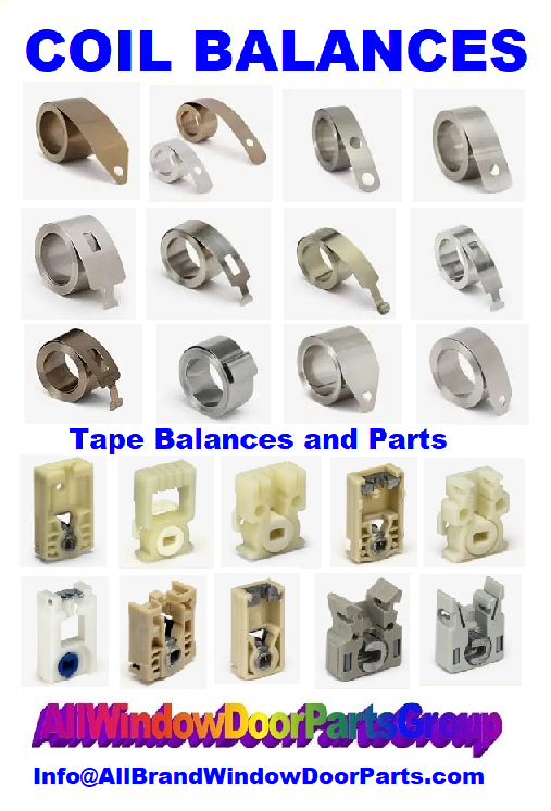 Coil Spring Constant Force Balances Single Double Hung Windows